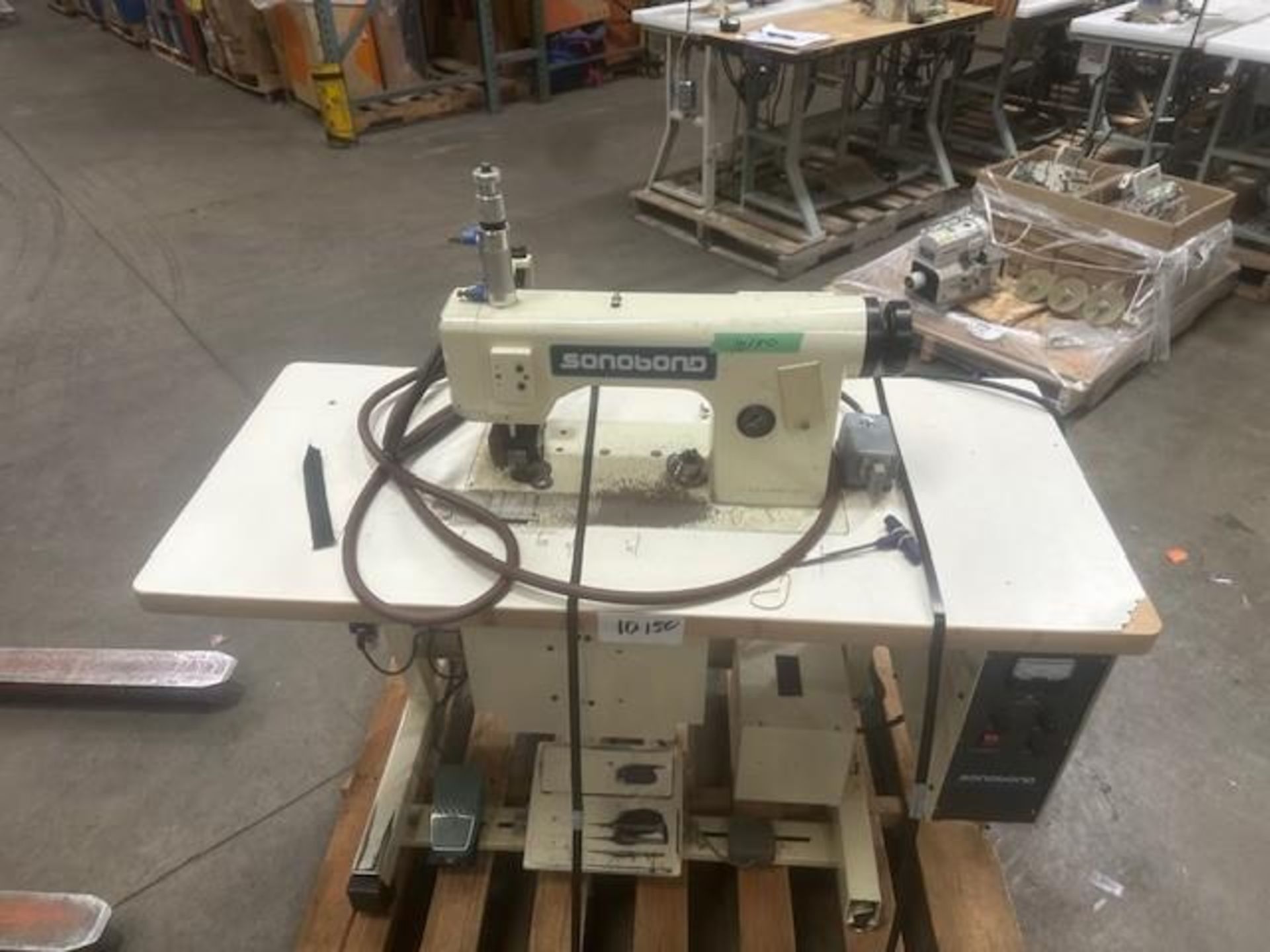 SONOBOND #SM86 Ultrasonic Fabric Bonding Machine - Image 2 of 7