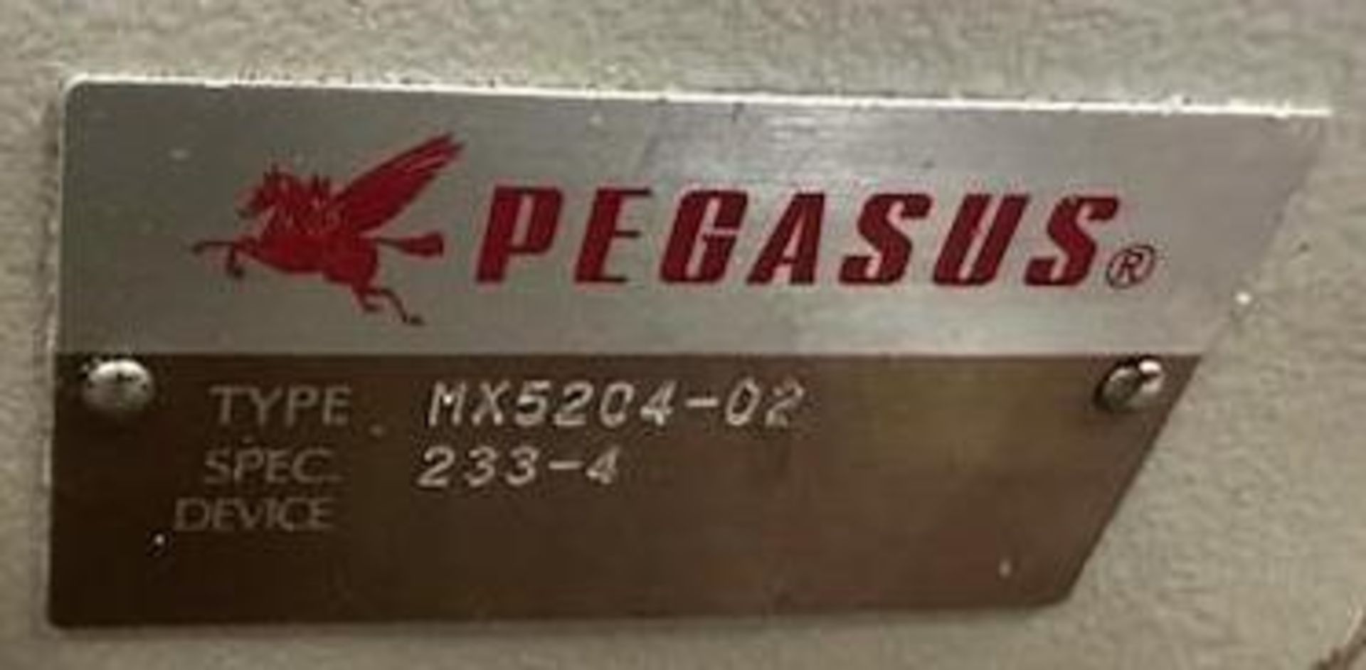 Pegasus MX5204-02-233-4 Serge Sewing Machine - Image 7 of 7