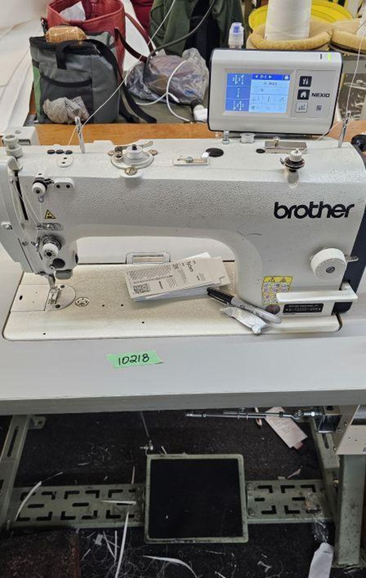 Brother S-7220D-405 Lock Stitch Sewing Machine - Image 3 of 7