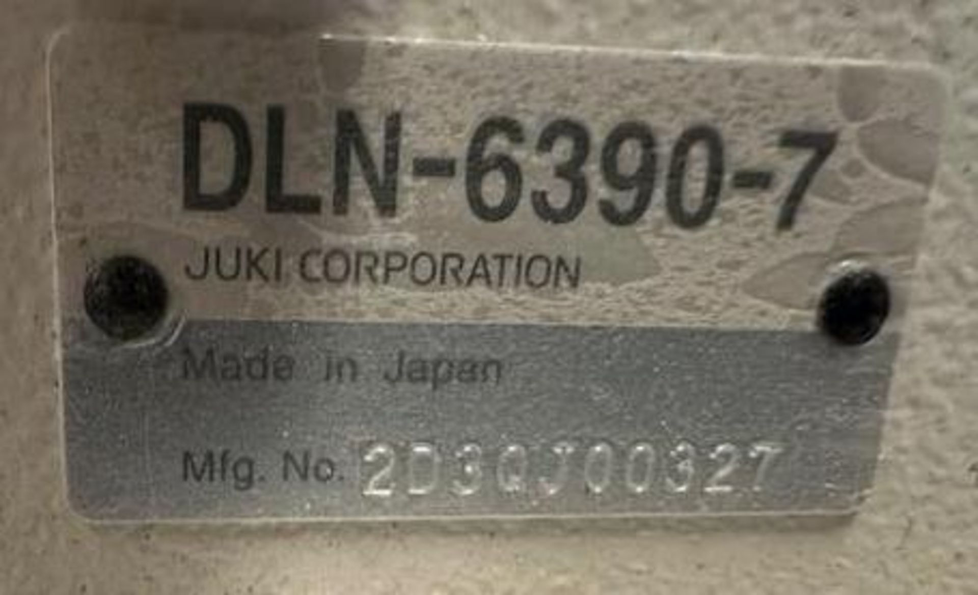 Juki DLN-6390-7 2D3QJ00327 Sewing Machine - Image 8 of 8