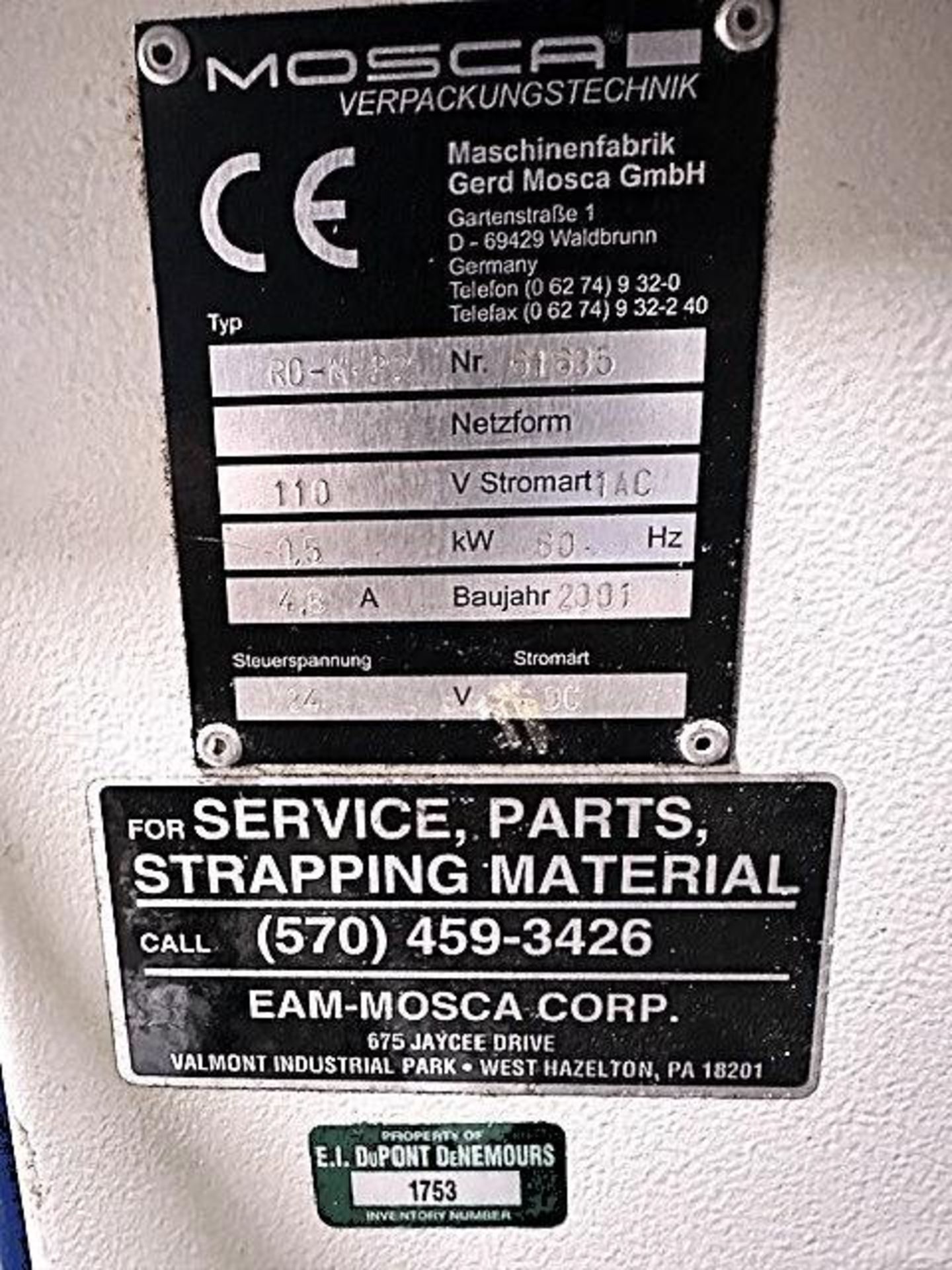 Mosca Strapper R0-M-P2 Bundle Strapping - Image 4 of 4