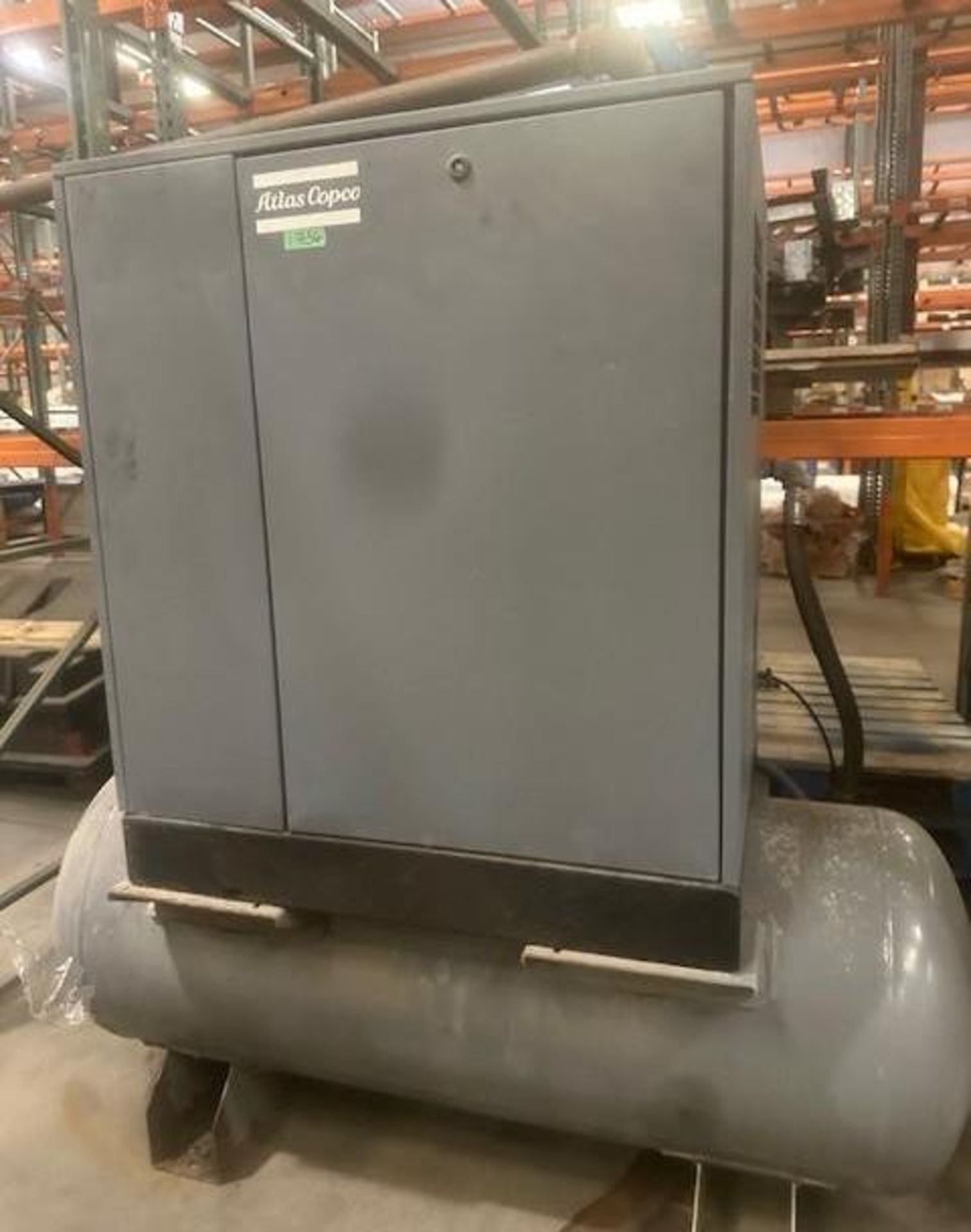 Atlas Copco #GA 15 Rotary Screw Air Compressor - Image 2 of 5