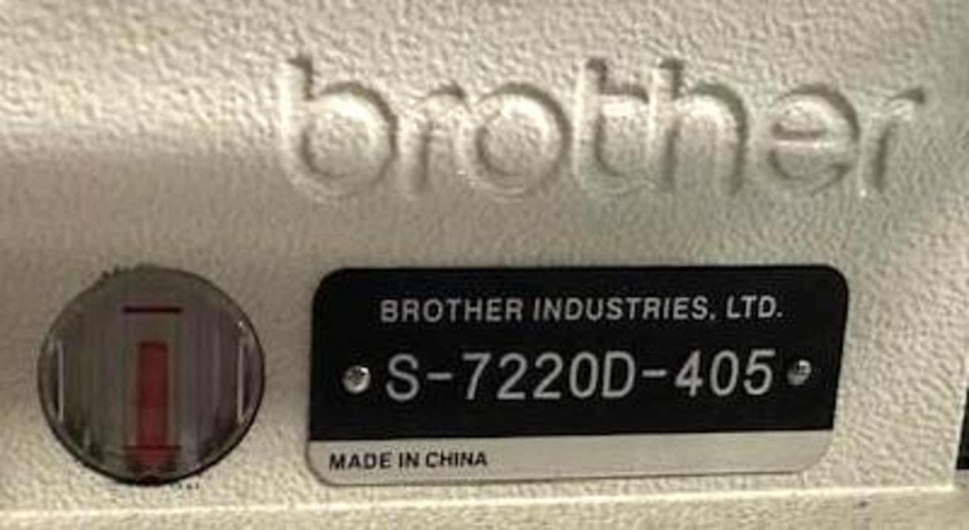 Brother S-7220D-405 Lock Stitch Sewing Machine - Image 8 of 8