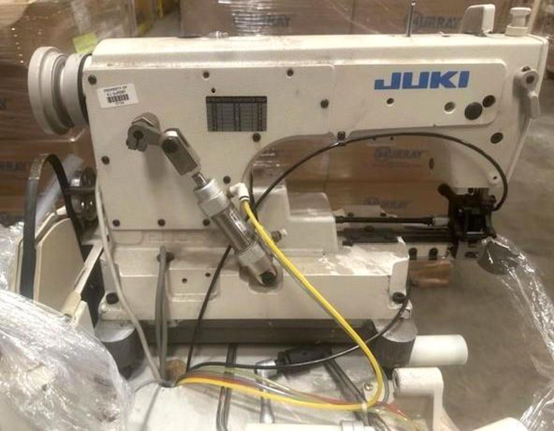 Juki DLN-6390-7 Off Set Lock Stitch Sewing Machine w/ Puller - Image 5 of 8