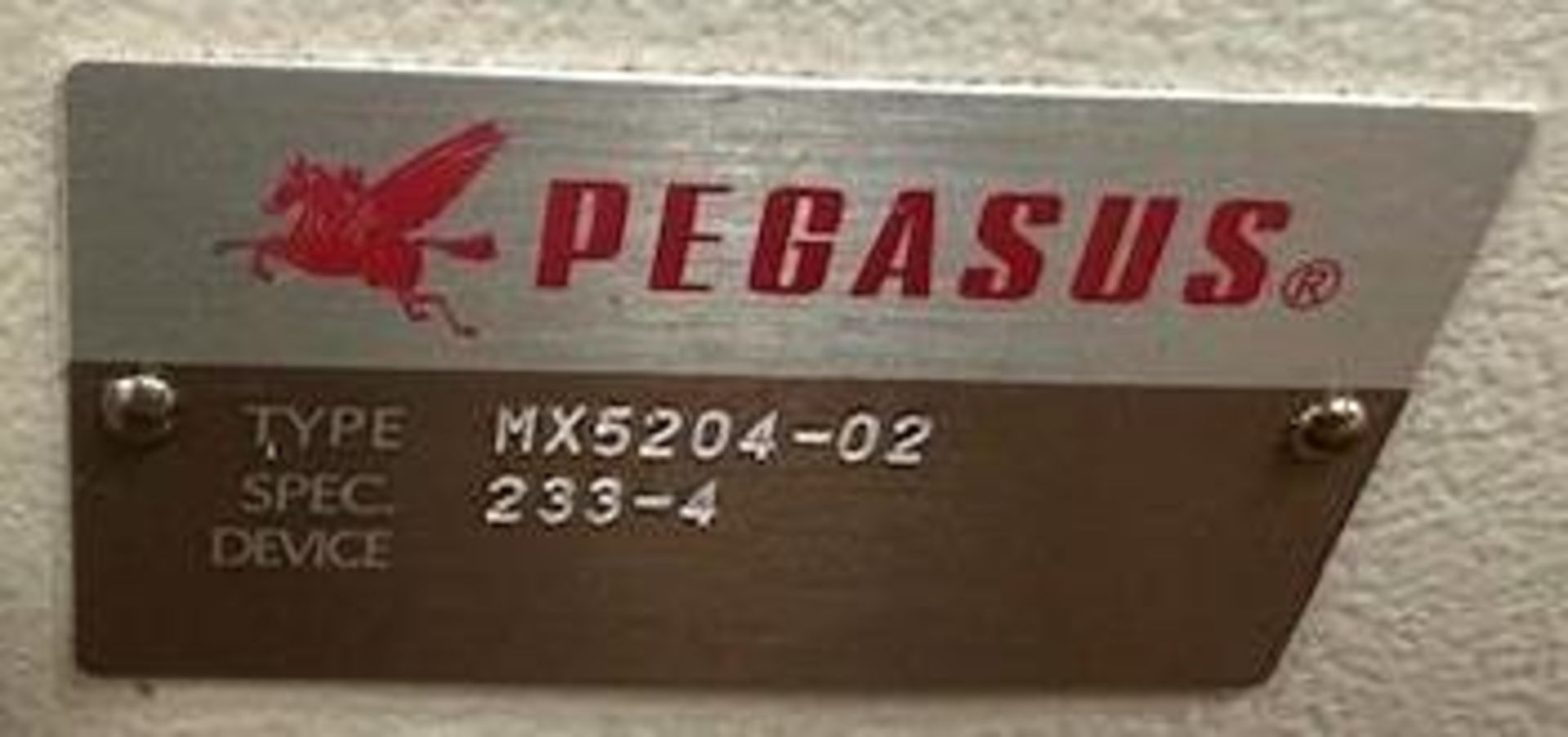 Pegasus MX5204-02-233-4 Serge Sewing Machine - Image 6 of 6