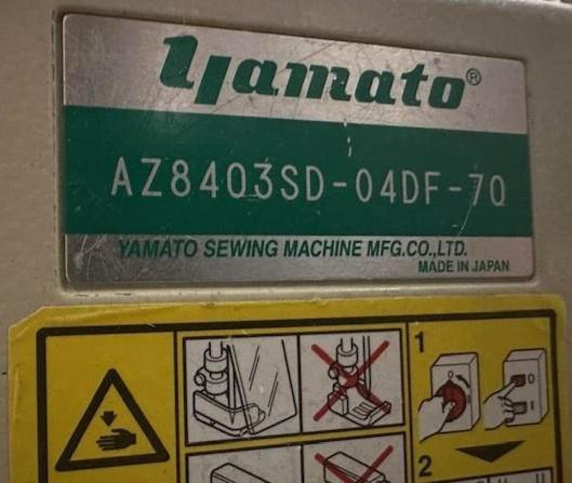 Yamato AZ8403SD-04DF-70 Elastic Machines/High Bed - Image 7 of 7