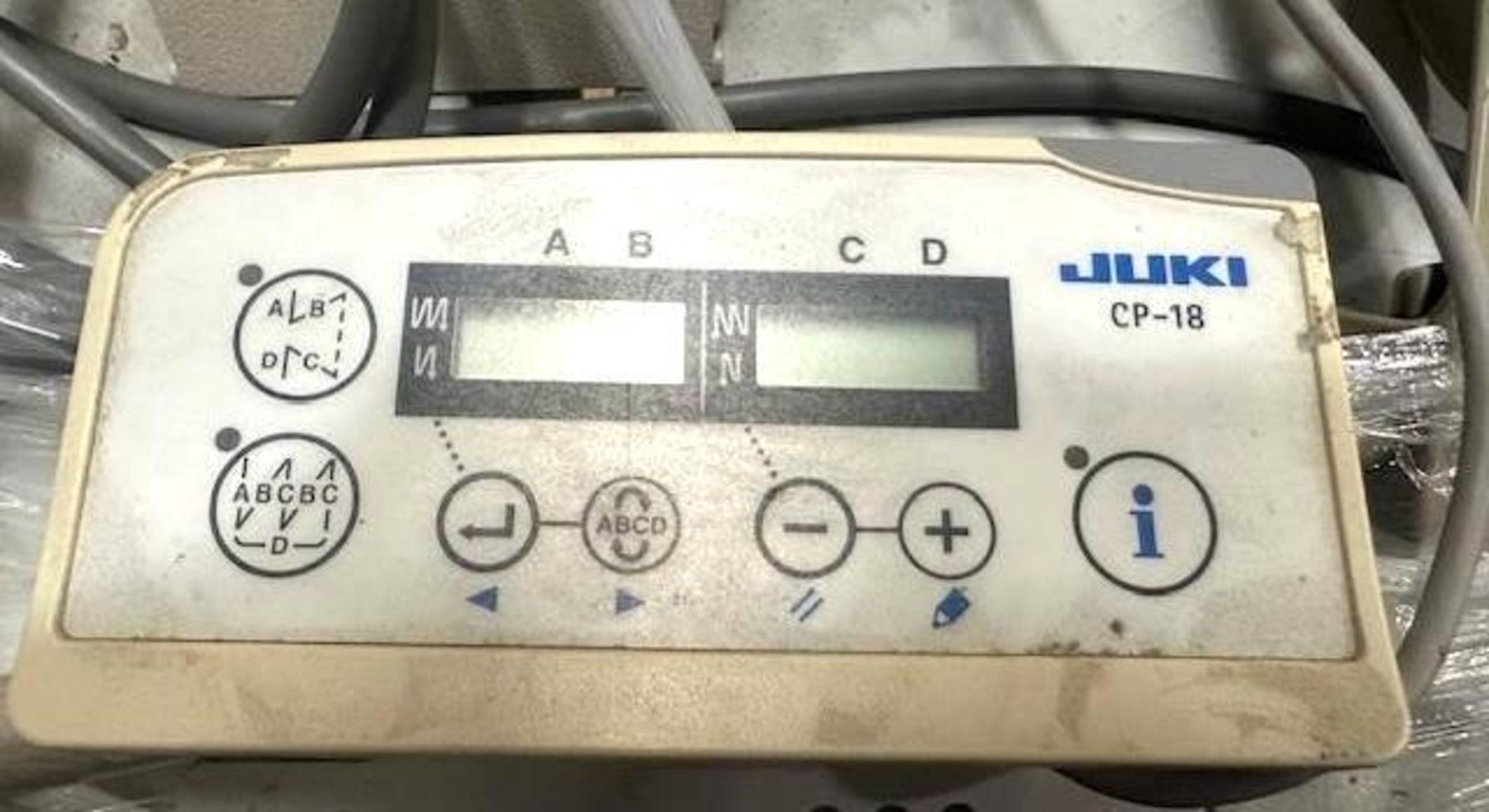 Juki DLN-6390-7 Off Set Lock Stitch Sewing Machine w/ Puller - Image 6 of 8