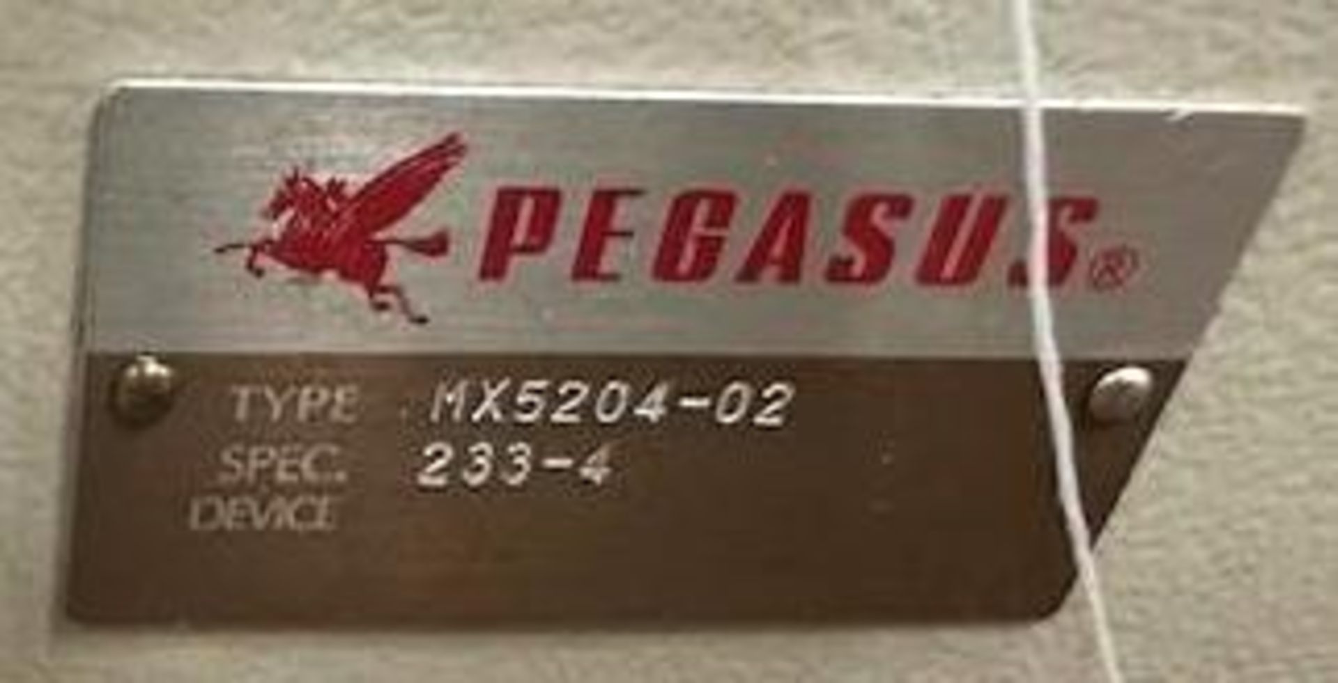 Pegasus MX5204-02-233-4 Serge Sewing Machine - Image 7 of 7
