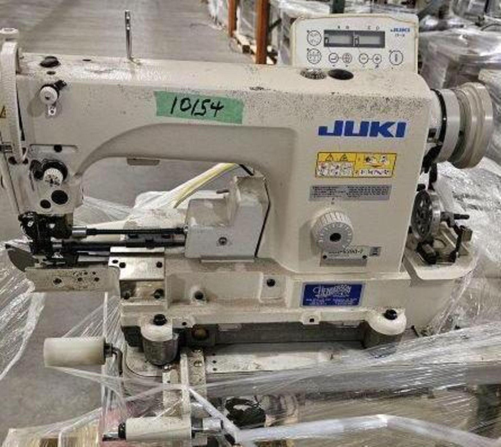 Juki DLN-6390-7 Off Set Lock Stitch Sewing Machine w/ Puller - Image 3 of 8