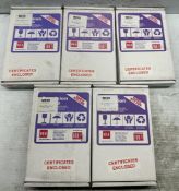 Lot of (5) BS&B Safety #23006574-1 Rupture Disc Burst Pressure 150.00PSI(G) @ 70 Degrees