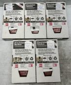 Lot of (5) BS&B Safety #21004861-1 Rupture Disc Burst Pressure 3540PSI(G) @ 25 Degrees C