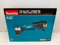 Makita #AD04R1 3/8" Right Angle Drill Kit