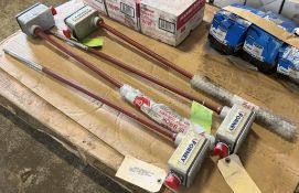 Lot of (4) Forney Spark Rod Assemblies