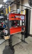 55 Ton Power Team SPX H-Frame Hydraulic Shop Press