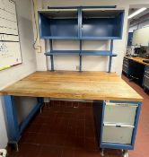 Lista Work Bench w/ Drawers and Overhead Cabinets