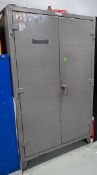 2 Door Strong Hold Cabinet w/ Contents