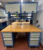 Lista Work Bench w/Drawers and Cabinets