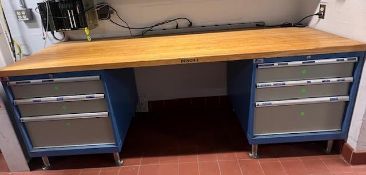 Lista Work Bench w/ 1-3/4" Butcher Block Top