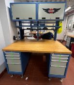 Lista Work Bench w/ Drawers and Cabinets