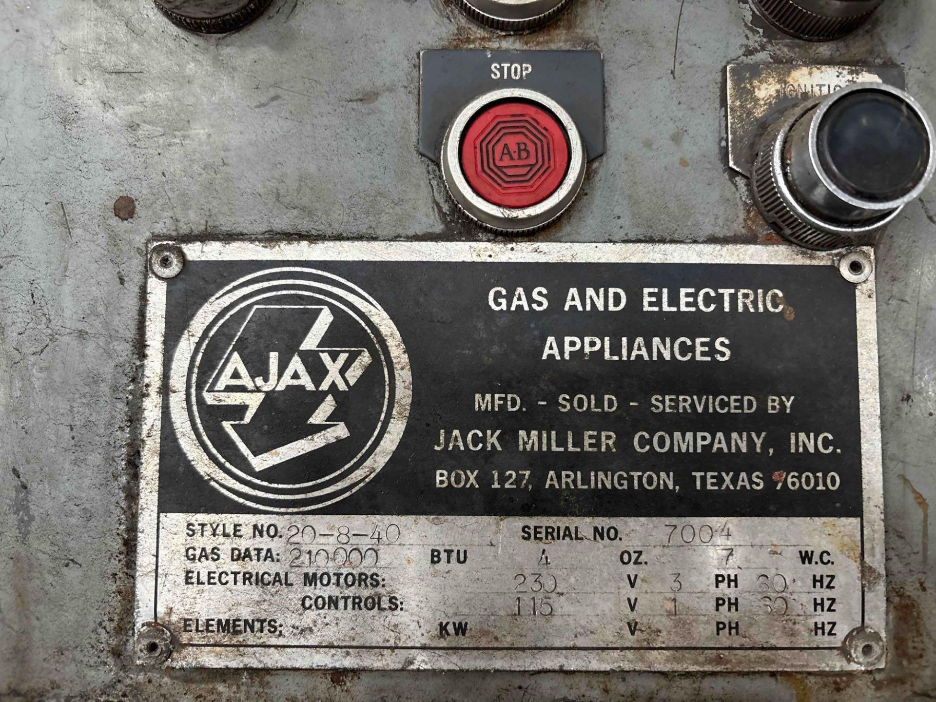 Ajax #20-8-40 Batch Furnace - Image 13 of 13