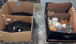 (2) Crates of Crane Trolley Parts