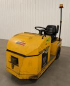 9,000 Lb Taylor Dunn #E4-55 Narrow Isle Tow Tractor