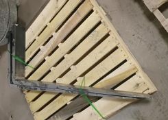 5,000 Lb Rated Forklift Forks, 49.5" Length