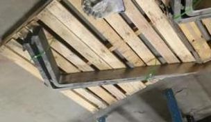 5,000 Lb Rated Forklift Forks, 49.5" Length