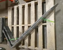 5,000 Lb Rated Forklift Forks, 49.5" Length