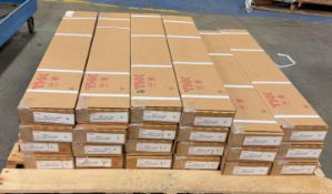 Lot of (22)THK #SSR15XTB2SS+294LY Linear Guide Rail Assemblies