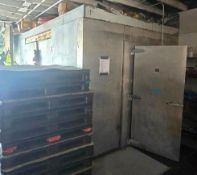 15' x 22' Turbo Air Stainless Steel Walk-In Cooler/Freezer