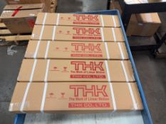 (5) Boxes of THK #SSR15XTB2SS+249LY Linear Guide Rails (Each Box Contains 4)