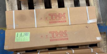 Lot of (2) THK #SHS35-771L(GK) Rails