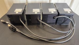 Lot of (4) Metaphase #MB-DAL305-W-24Z-M12D Diffuse Axial Lights