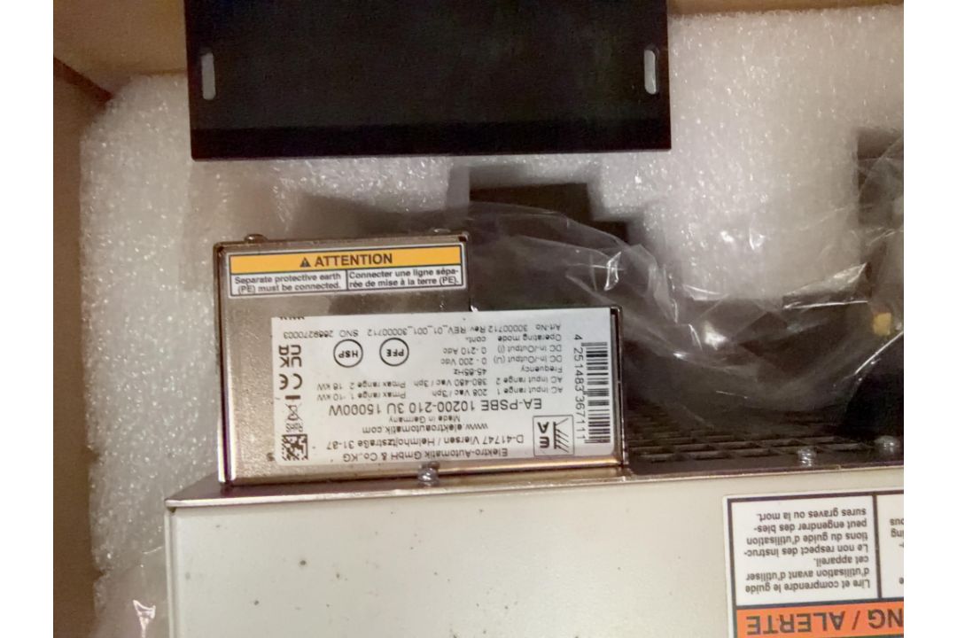 Elektro-Automatik #EA-PSBE 10200-210 3U 15,000W Power Supply - Image 8 of 17