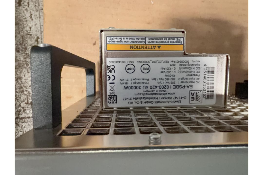 Elektro-Automatik #EA-PSBE 10200-420 4U 30,000W Power Supply - Image 8 of 8