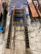Hydraulic Lift Table with Dual Roller Transfer Rails