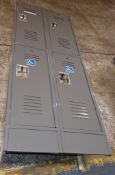(4) Compartment Heavy Duty Locker Unit