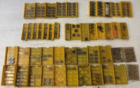 Lot of Misc. Kennametal Carbide Inserts