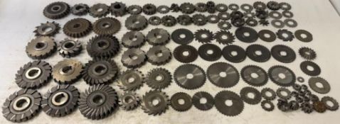 Lot of Misc. Face Mills and Saw Blades
