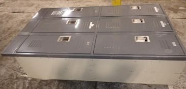 (6) Compartment Heavy Duty Locker Unit