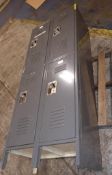 (4) Compartment Heavy Duty Locker Unit