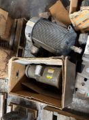 Lot of (2) Motors US/ Baldor Motors