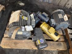 Lot of (5) Misc Motors