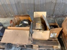 Lot of (3) New Old Stock Baldor Motors
