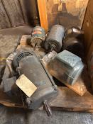 Lot of (5) Assorted Motors
