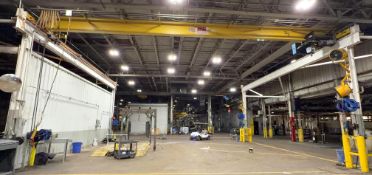 5 Ton Shaw Box Free Standing Bridge Crane