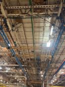 1000 Lb Gorbel Hanging Crane System w/ (4) Bridges