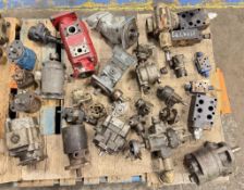 Lot of Misc. Hydraulic Pumps and Valves (Theses pumps are missing tags)