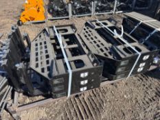 New GiYi Co 60in Standard Fork Set for Skidloader